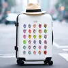 50 Pegatinas Coloridas de Corazón Anatómico, Graffiti Personalizado de Órganos Humanos Pegatinas Decorativas Impermeables para Maleta Cuaderno