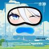 Sanhuo Animation Livro de Amigos de Natsume Periférico Professor Gato Máscara de Olhos Nangkou Sansan Confortável Respirável Bloqueadora de Luz Máscara de Olhos