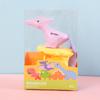 Pistola de agua de dinosaurio para niños, juguete de dibujos animados, pistola de agua para baño de bebé, baño, exterior, spray de agua, regalo pequeño para niño