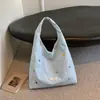Bolsa Tote Grande de Nova Coleção Outono 2026 Estilo Coreano Moda Bolsa de Mão para Uso Externo para Mulheres ins Estudante Bolsa de Alta Aparência