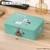 Caja pequeña cerrada caja de almacenamiento caja de hierro alcancía pequeña caja con contraseña joyero caja de bloqueo para teléfono móvil alcancía caja fuerte