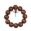 Pulseiras de Madeira Huanghuali Atacado com 108 Contas para Homens e Mulheres, Feitas de Madeira Velha, Contas de Oração de Madeira de Rosewood, Venda Direta do Fabricante