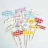 Celebridade da Internet Kt Cat My Melody Figuras Decorativas para Bolo de Aniversário de Meninas Desenho Animado Kuromi Kitty Decorações de Confeitaria