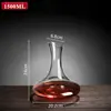 Decantador para Vino Tinto, Decantador de Vidrio de Cristal, Dispensador de Vino para Uso Doméstico y Comercial, Jarra Universal para Vino y Licores