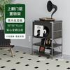 Gabinete de Revista abatible estilo tronco Gabinete lateral para sala de estar Estante de almacenamiento estilo japonés Librero Gabinete tipo cubo Almacenamiento para el hogar Gabinete de almacenamiento nórdico