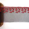 Bordado por Computadora Bordado Floral Clásico Encaje de Malla Ropa Interior Sujetador Prenda Tela Decorativa Ancho de Tela 22CM