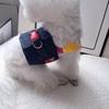 Chaleco para Perro Correa de Vaquero Cuerda para Pasear Perro Cadena para Perro Gato Teddy Arnés para Mascota Venta al por Mayor