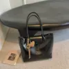 Bolsa de Axila Retro Simples Maillard Feminina 2026 Nova Bolsa de Ombro de Grande Capacidade para o Dia a Dia Bolsa Tote de Alto Padrão