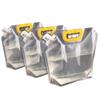 Bolsa transparente para envasado de cerveza directa de fábrica, portátil, para cerveza fresca, bolsa de agua para exteriores, autosoportada, con boquilla de succión