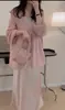 Primavera 2025 Nuevo Cardigan de Punto Fino con Cordones de Longitud Media Suave Holgado Suave Cera Protector Solar Abrigo Moda para Mujer