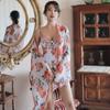 Fabricantes de trajes de baño al por mayor bikini de una pieza tipo triángulo con estampado digital en hilo plataforma transfronteriza moda nuevo traje de baño