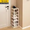 Zapatero para Entrada de Casa, Almacenamiento Plegable, Estante Multicapa para Dormitorio, Pasillo Estrecho, Zapatero, Buenos Artículos para Vivienda de Alquiler