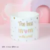 Feliz Día de la Ropa de Mujer Mariposa Nuevo Estilo Chino Estilo Casual Decoración de Pastel Mamá Te Amo Pegatina Decoración para Hornear Tarjeta