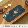 Tendencia Nacional Esterilla de Té de Doble Cara Chunxiang Esterilla Seca para Burbujas Bandera de Mesa Chinoiserie Esterilla para Mesa de Té Esterilla para Tetera Esterilla Pequeña para Té Accesorios para Ceremonia de Té Venta al por Mayor