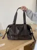 Bolsa de Mão Transfronteiriça para Viagem Feminina 2026 Novo Estilo Coreano Casual Bolsa Tote Grande Capacidade Bolsa Transversal Bolsa de Bagagem