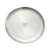 Bandeja para Filete 304 Plato para Frutas Plato para Pasteles Plato Espeso Plato Redondo de Acero Inoxidable Plato Dorado con Hueso