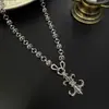 Ancla Gótica Oscura Roca Hip-Hop Subcultura Chica Caliente Cadena de Motocicleta Pulsera de Personalidad Punk Cadena para Suéter Moderna