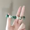 Nueva Pulsera de Mano Bodhi Redonda con Cuentas Enrollada en el Dedo Bodhi Gradiente Regalos de Viaje Pulsera Quemada al Carbón de Nuevo Estilo Chino con Cuentas para Mujeres