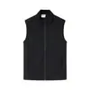 Chal de secado rápido para verano, Chaqueta funcional para exteriores con protección solar para verano y cuello alto, Top ligero sin mangas con múltiples bolsillos para hombre