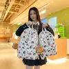 Mochila Escolar Ins Estilo Japonés para Niñas, Linda Mochila de Dibujos Animados de Gran Capacidad para Estudiantes, Mochila Pequeña Versátil para Viajes