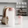 ¡Guau, esta botella de agua para estudiantes de 550 ml tiene tapa, permite beber directamente, es ligera, duradera, a prueba de fugas y presenta un diseño simple y portátil, perfecta para llevar a la escuela