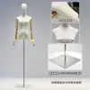Tienda de Ropa Accesorios de Modelo Ropa de Mujer Maniquí de Medio Cuerpo para Escaparate Perchero Muñeca Falsa Maniquí de Vestido de Novia Soporte de Exhibición