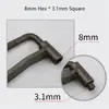Llave de Ajuste de Tornillo de Válvula de Motocicleta, Herramienta de Desmontaje y Reparación de Válvulas, Herramienta de Ajuste de Holgura de Válvulas de Motor