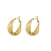Pendientes de Aro Retro de Alta Gama Estilo Hong Kong para Mujer, Nuevos Elegantes y Modernos Clips para Orejas, Aros para Orejas, Accesorios para Orejas, Aretes
