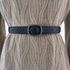 Cinto Feminino Verão Decorativo Couro Genuíno Couro de Vaca Cinto para Calças Versátil Estilo Ins Moda Feminina Jeans Cinto Fino Atacado