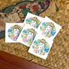 Promoção Quente Xizang Nepal Thangka Puro Pintado à Mão Tara Branca Núcleo de Cartão 3,5