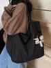 2025 Primavera Nuevo Estilo Coreano Casual Simple Bolso Tote de Gran Capacidad Ligero para Ir al Trabajo Estilo Casual Bolso de Hombro para Mujer
