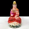 Adoración en Casa del Bodhisattva de la Diosa de los Niños, Estatua de Buda para Niños y Niñas para Rezar por Dragones y Fénix, Estatua Femenina de Jade Blanco de la Diosa de los Niños