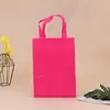 Bolsa No Tejida Recubierta Personalizada de Alta Gama para Centro Comercial Tienda de Ropa Bolsa de Compras Tote Bolsa Promocional Publicitaria de Supermercado Bolsa de Regalo