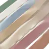 Cinta de Gasa de Nieve Translúcida Flor de Seda 2.5cm 100 Yardas Material para Lazos de Pasteles y Accesorios para el Cabello