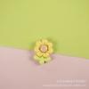 Accesorios de resina DIY brillantes girasol lazo garra de gato leche yo por horquilla infantil diadema parche DIY venta al por mayor