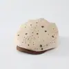 Novo gorro de lã fino e quente para crianças, boina da moda e legal com estrela de cinco pontas, chapéu de moda para bebês estilo coreano, comércio exterior