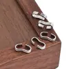 Conector de Anillo Doble Figura de Ocho de Acero Inoxidable Accesorios para Joyería DIY Accesorios Versátiles Materiales Hechos a Mano Moda Pulsera Collar