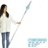 Arma de desenho animado periférico Arma do Rei Grande arma de borracha modelo de arma adereços feitos à mão decoração de brinquedo PU 180cm plástico