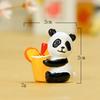 Super fofo Panda versão Gourmet micro bonsai enfeites carnudos enfeites de jardim micro paisagem enfeites de jardinagem em vasos