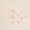 Estilo de Exportação Europeu e Americano Unhas Postiças de Comprimento Médio Estilo Ins Peças de Manicure Prontas para Usar Unhas Postiças Atacado 24 Peças