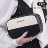 Bolsa de Maquiagem Pequena Colorida Contrastante para Perfume Pequeno da Amazon Transfronteiriça Bolsa de Armazenamento de Cosméticos de Higiene Pessoal Portátil para Viagem