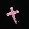 Pendientes Populares de Cruz Apilados con Circonitas Micro-Pavimentadas, Pendientes de Hebilla de Borde de Anillo de Hueso de Oreja de Lujo Ligero y de Gama Alta, Estilo Minimalista
