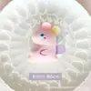 Lindo Colgante de Dinosaurio Pequeño Arcoíris Soleado Dibujo Animado Felpa Colgante para Bolso Joyería DIY Ropa Calcetines Bufanda Accesorios Broche