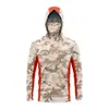 Nuevo Traje de Pesca Simms para Hombre 2024 con Protección Solar de Manga Larga, Máscara de Protección UV, Traje de Pesca con Capucha