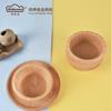 Portavasos de papel desechable para pastel chiffon con borde 72x30mm a prueba de aceite molde de papel para pastel portavasos de papel portavasos de papel a prueba de aceite para pastel