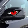 Dominantes y Personalizados Pegatinas de Coche Aterradoras, Pegatinas Decorativas para Espejo Retrovisor de Coche Ojo de Raptor, Pegatinas Creativas Impermeables que Cubren Rayones