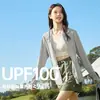 Chamarra Deportiva 361 para Mujer Ropa de Piel Ropa con Protección Solar Anti-UV Verano Seda de Hielo Transpirable Exterior Delgada Ropa de Protección Solar