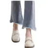 Mocassins femininos em couro macio estilo francês, novo modelo outono 2026, sapatos rasos sem cadarço para o dia a dia com solas macias