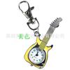 Reloj de bolsillo pequeño personalizado al por mayor, guitarra, para hombre y mujer, retro, regalo creativo, reloj para mujer, cuarzo, no mecánico, para mujer