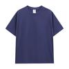 Camiseta de Verano para Hombre de Algodón Pesado 230g de Manga Corta Camiseta Holgada de Color Puro para Hombre Marca Trbottomy Ropa Blanca